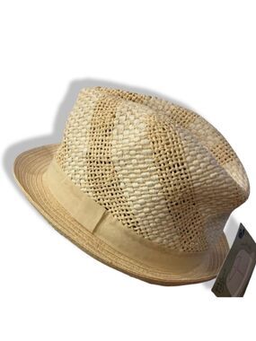 New D&Y Hand Block Crafted Beige Fedora